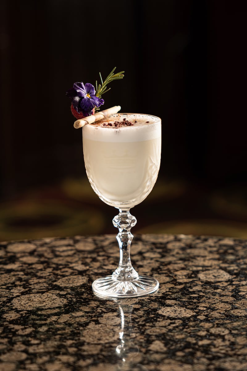 Dromoland Castle’s winter cocktail