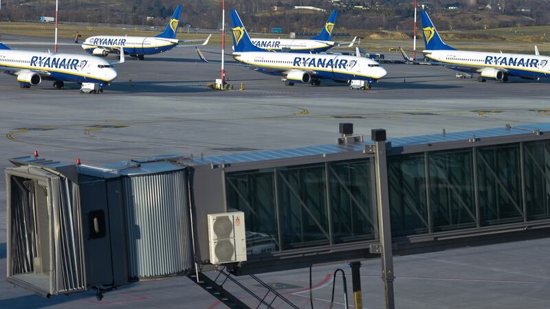 The Green Party is in favour of an aviation tax. Photograph: Artur Widak/NurPhoto via Getty Images