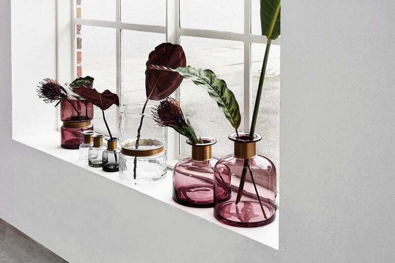 Vases by Danish company Nordal