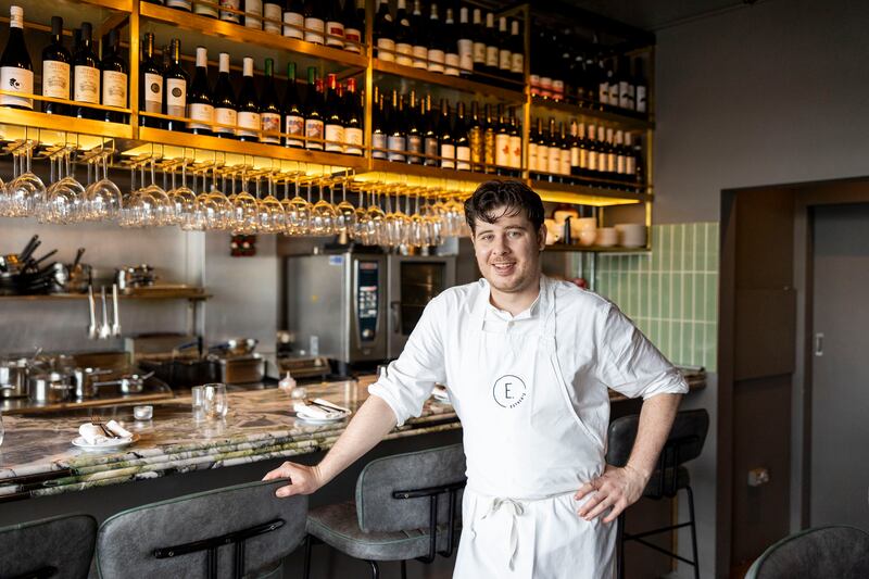 Both areas are full on a Thursday evening, so the owners, chef Derek Kelly and Nicole Keegan, must be doing something right. Photograph: Tom Honan