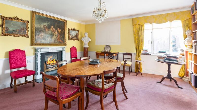 The dining room