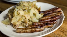 Potato and apple braise