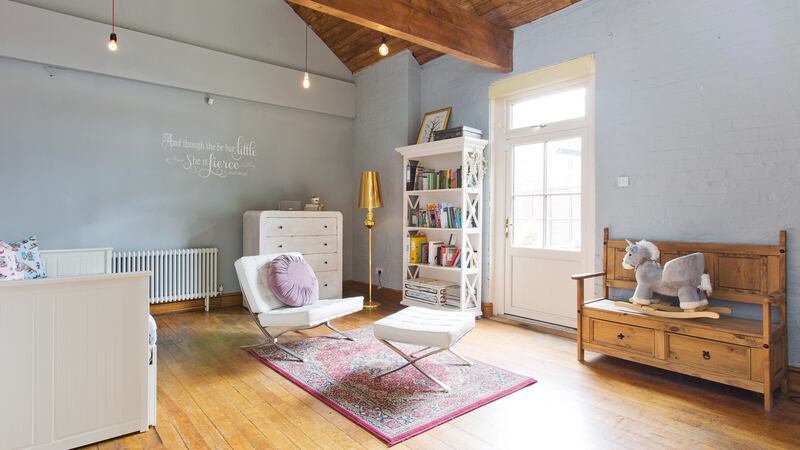 One of the bedrooms