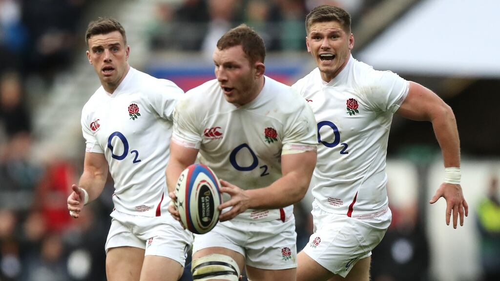 Sam Underhill is a key cog in England’s formidable backrow. Photograph: David Rogers/Getty