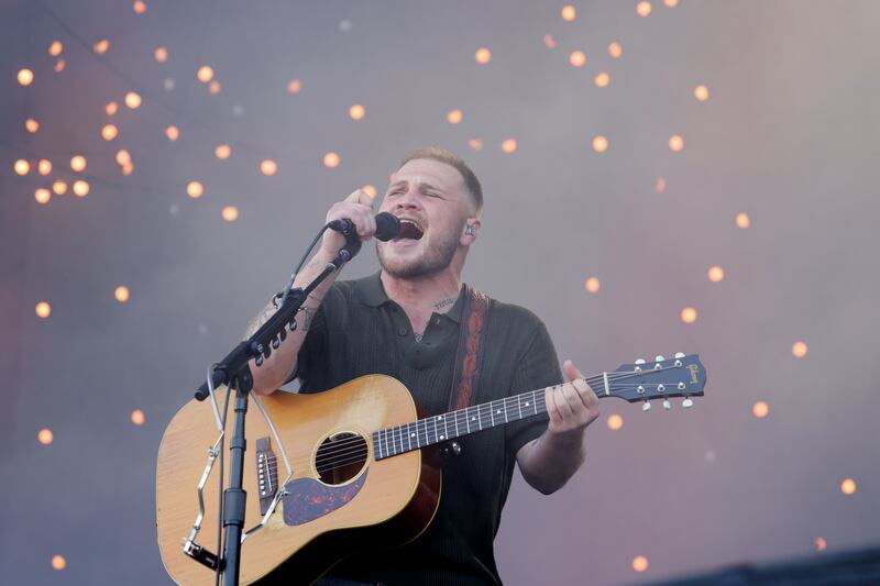  Zach Bryan playing in Dublin's Phoenix Park. Photograph: Alan Betson / The Irish Times

