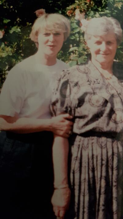 Arlene’s aunt Marie O’Beirne and grandmother Kay O’Beirne.
