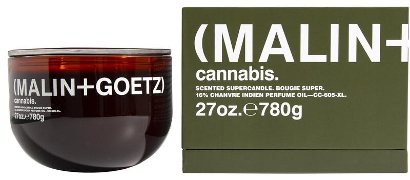 Malin and Goetz’s cannabis candle