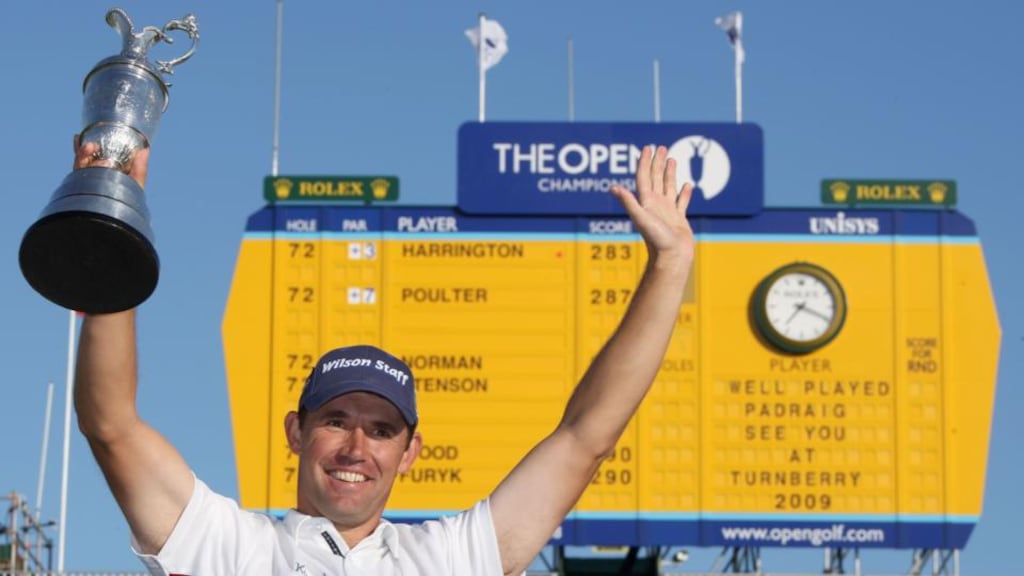 The British Open will return to Royal Birkdale in 2017. Pádraig Harrington won at the venue in 2008 when it last hosted the Major. Photograph: David Cannon/Getty Images