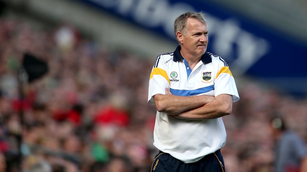 Former Tipperary senior hurling manager Eamon O’Shea. Families bear about half of this cost, he estimates. Photograph: Ryan Byrne/Inpho