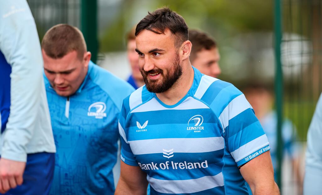 Rónan Kelleher will captain Leinster against Scarlets. Photograph: Nick Elliott/Inpho