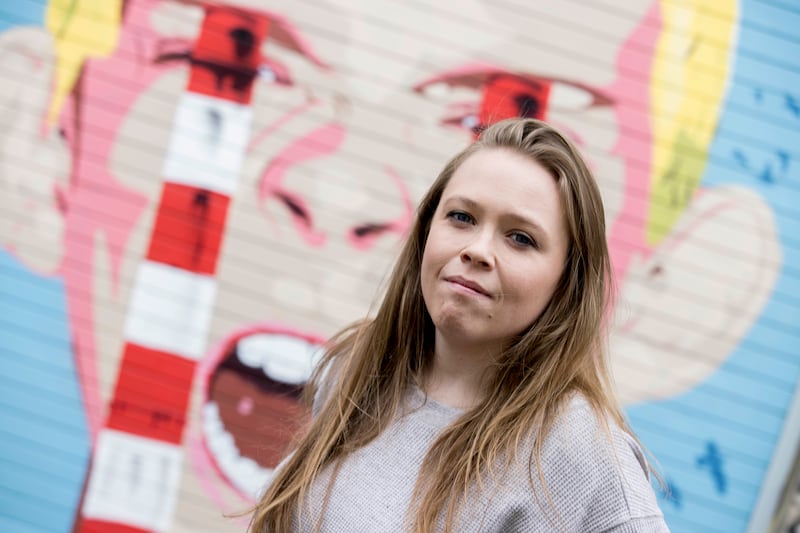 Jane Casey has quit her job to become a freelance social media consultant. Photograph: Andres Poveda
