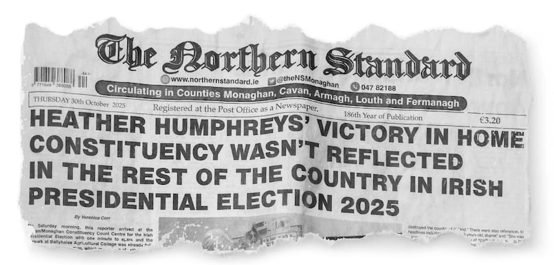 A recent edition of the Northern Standard, which announced on Thursday it would cease operations after 186 years