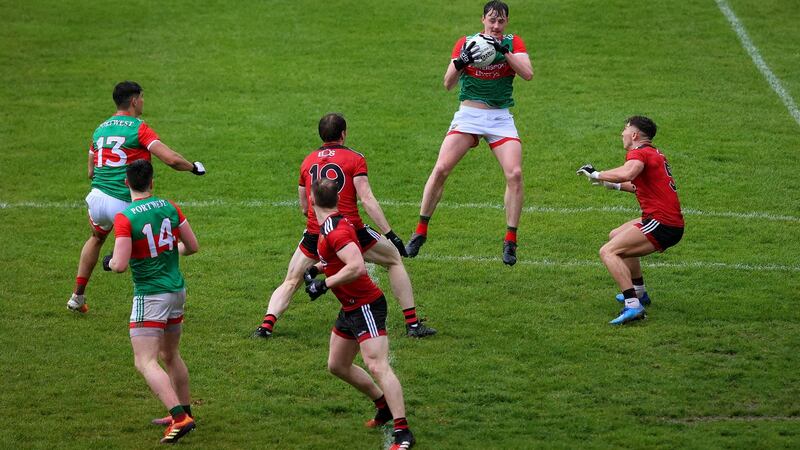 Diarmuid O’Connor catches a ball. Photo: Ryan Byrne/Inpho