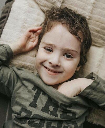 Harvey Morrison Sherratt , who died in July after a long battle with scoliosis and other health issues. Photograph: Morrison/Sherratt family