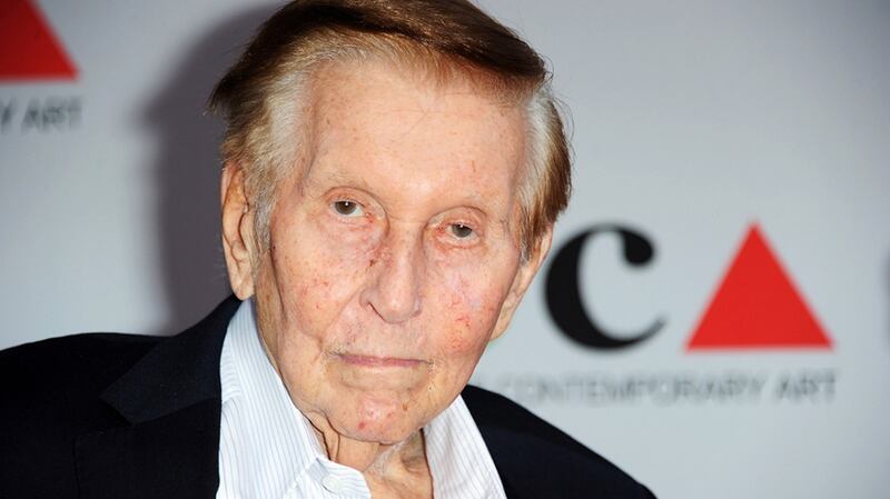 Sumner Redstone: once an all-powerful mogul is now a frail 96-year-old. Photograph:  Richard Shotwell/Invision/AP