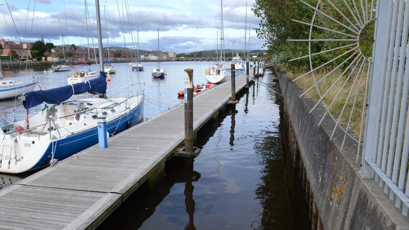 The lure of Wicklow: boats by the Avoca river in  Arklow. Photograph: Cyril Byrne