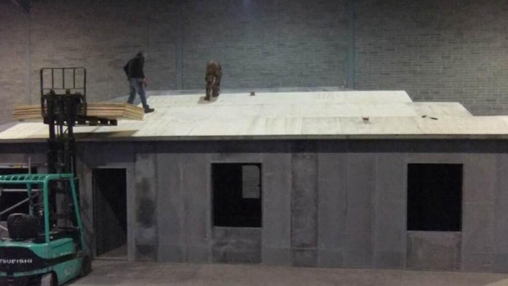 An Affordable Building Concepts modular house under construction.