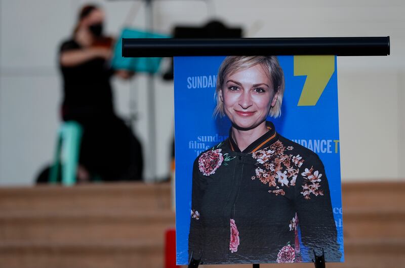 Halyna Hutchins. Photograph: Andres Leighton/AP