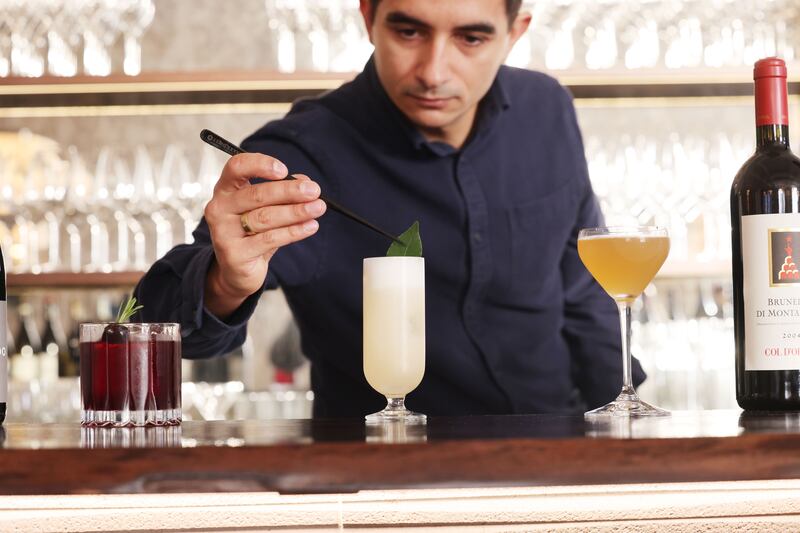 Konrad Czlonka, restaurant manager at the D’Olier Street Restaurant  Photograph: Alan Betson