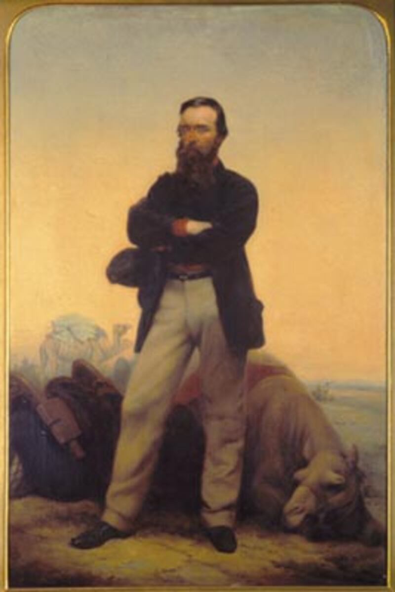 An 1862 portrait of Robert O’Hara Burke by William Strutt.