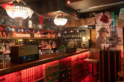 Cahoots cocktail bar in Soho, London. Photograph: Sam Mellish/In Pictures via Getty Images