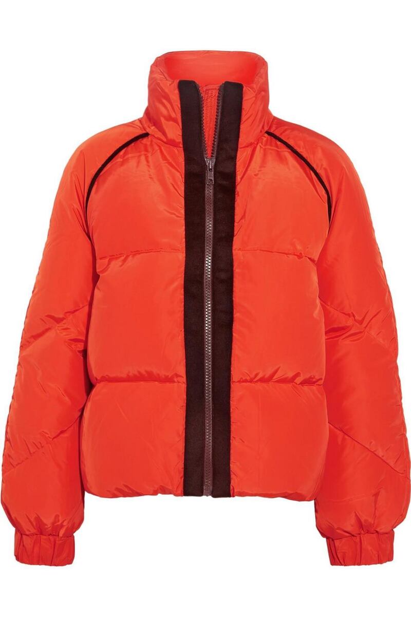 Fountain down jacket, €299 from Ganni.com