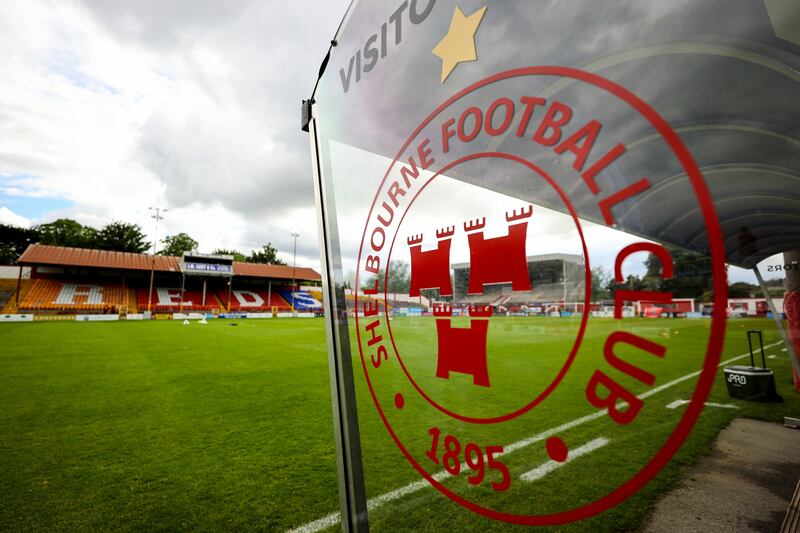 Tolka Park: Shelbourne's home ground is another Premier Division stadium in dire need of modernisation. Entering it these days feels like you are entering a time machine. Photograph: Ben Brady/Inpho 