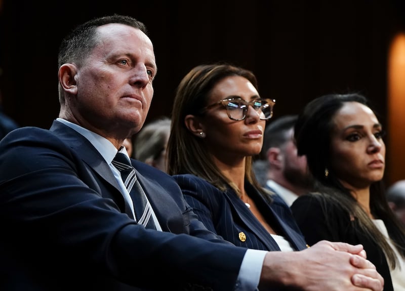 US diplomatic envoy Richard Grenell at a Senate hearing on Capitol Hill in Washington, DC. Photograph: Haiyun Jiang/The New York Times