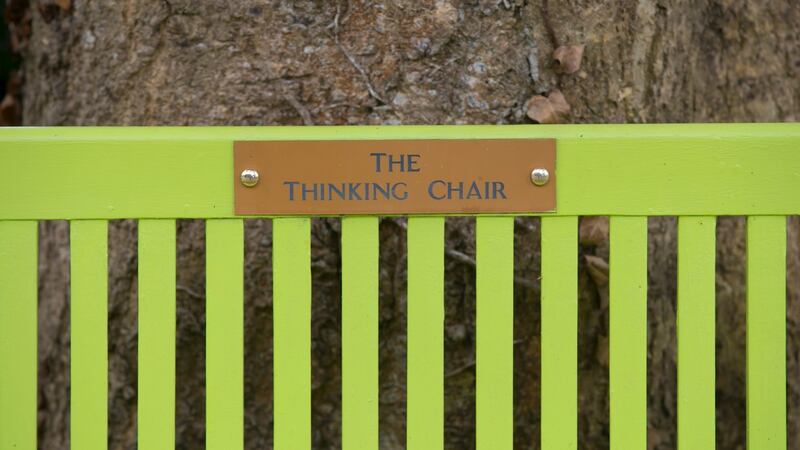 The Thinking Chair in Faithlegg, Co Waterford.  Photograph: Patrick Browne