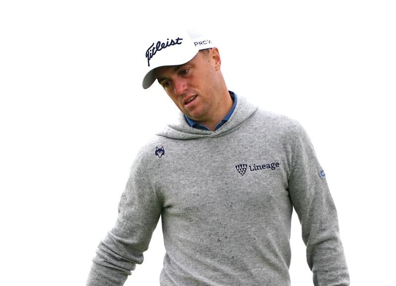 Two-time PGA Championship winner Justin Thomas. Photograph: Zac Goodwin/PA Wire