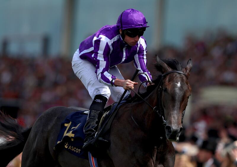 Ryan Moore aboard Bedtime Story wins the Chesham Stakes at Royal Ascot last year.  Photograph: Tom Dulat/Getty Images 