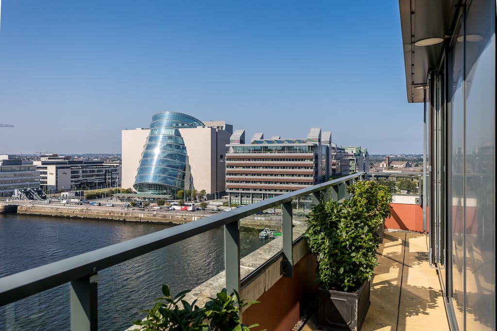 Terrace view from 48 Hanover Riverside