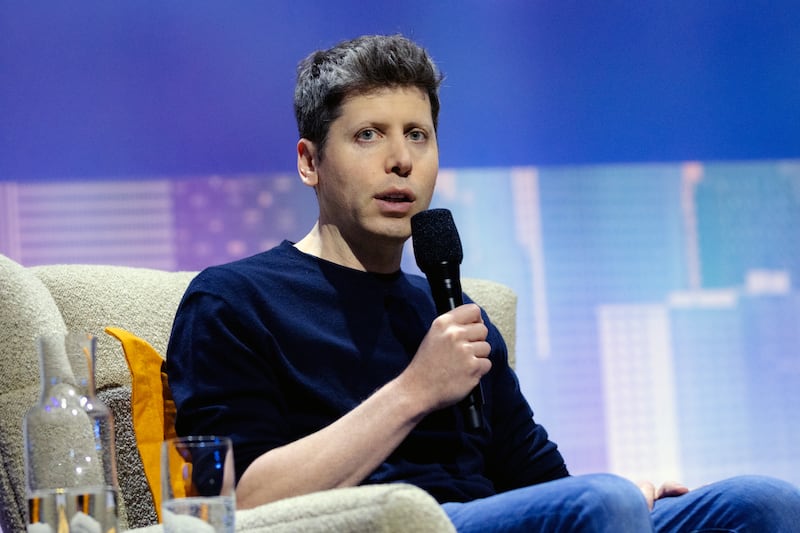 Sam Altman, chief executive of OpenAI. Photograph: Manuel Orbegozo/The New York Times