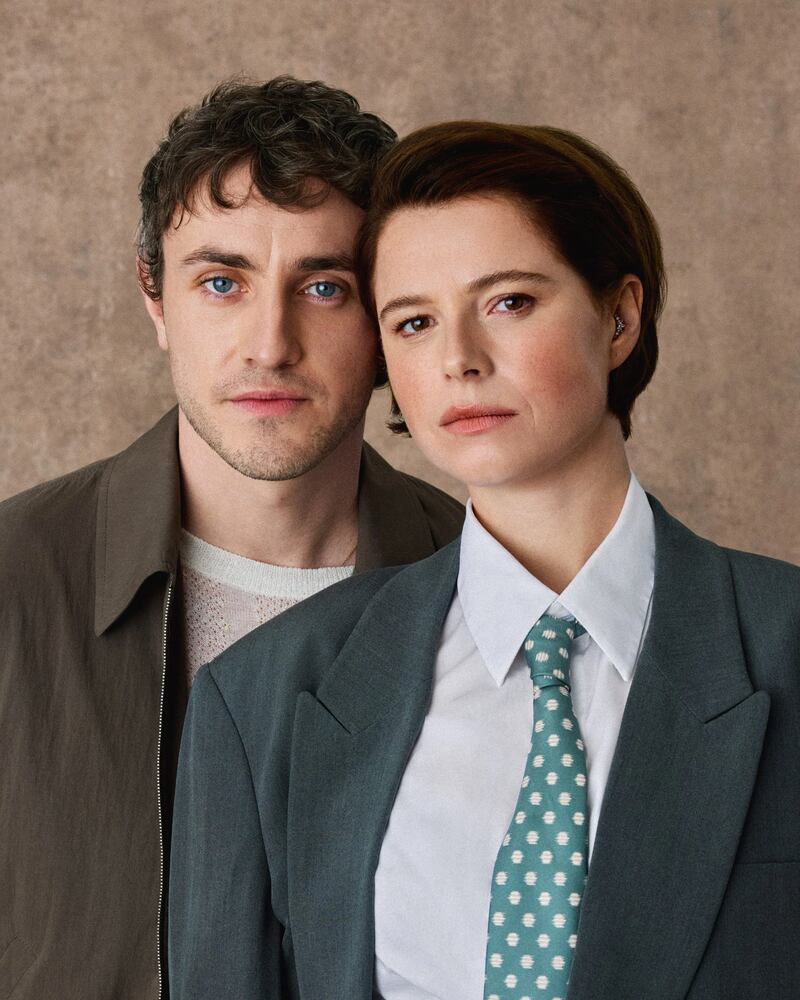 Paul Mescal and Jessie Buckley. Photograph: Christian Tierney
