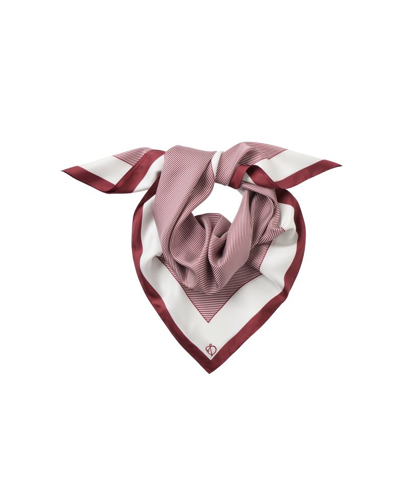 Silk twill scarf, €175, Staple Wardrobe