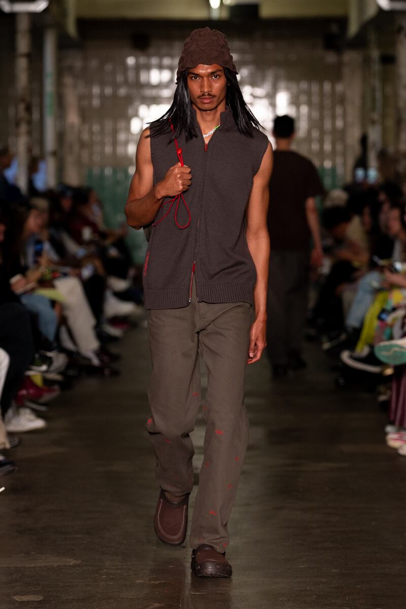 London Fashion Week June 2022 - Robyn Lynch presents her Spring Summer 2023 designs. Photograph: Chris Yates/ Chris Yates Media