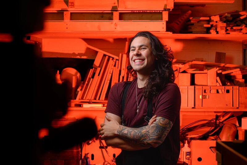 Fabio de Souza Oliveira: 'I like design in general. I don’t know if I stopped liking IT because I discovered jewellery!' Photograph: Daragh Mc Sweeney/Provision