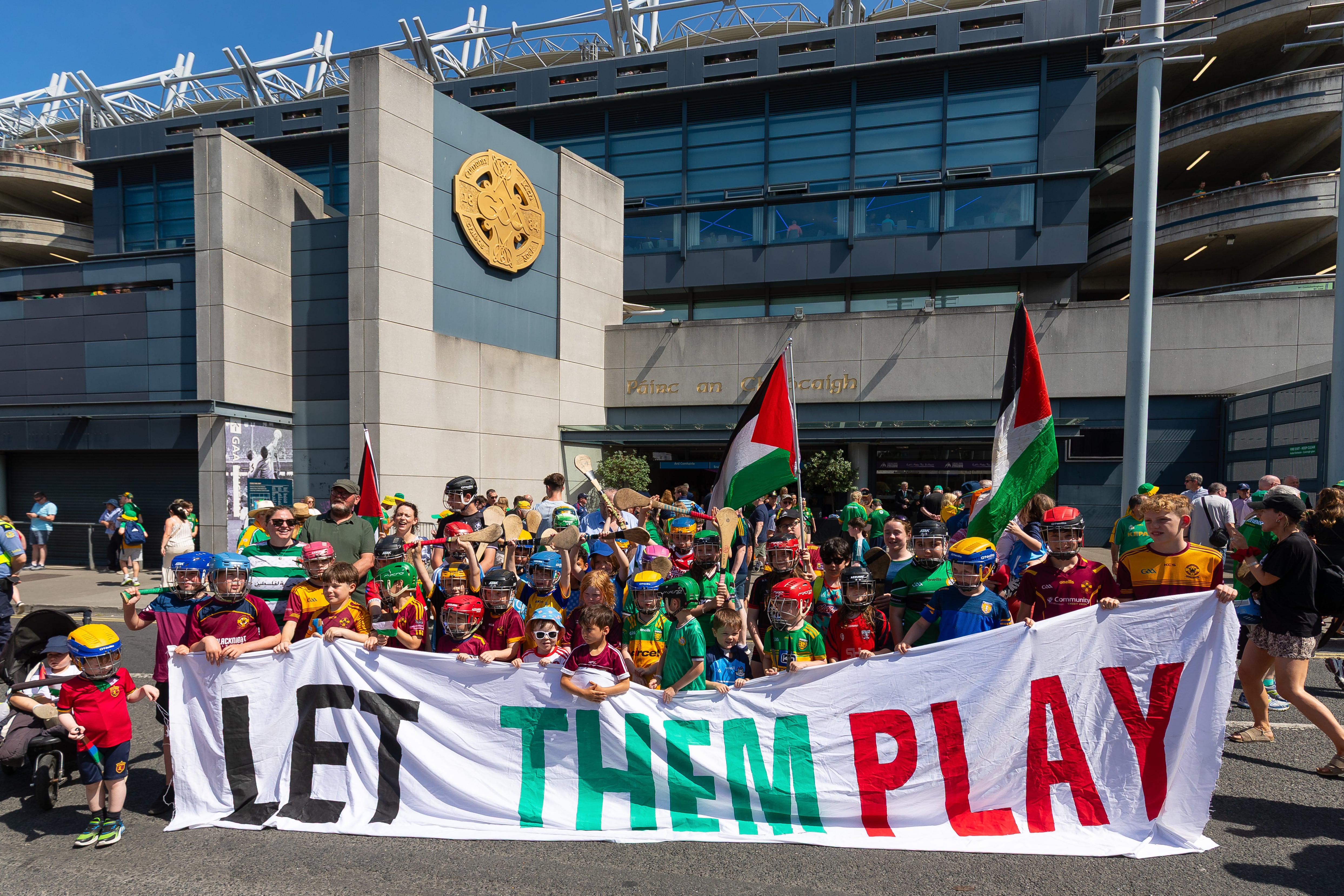 ‘But Ireland loves us,’ the children said. They were not the only ones confused