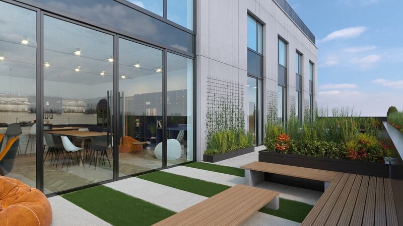 Architect’s image of Bartra Capital’s co-living scheme in Rathmines
