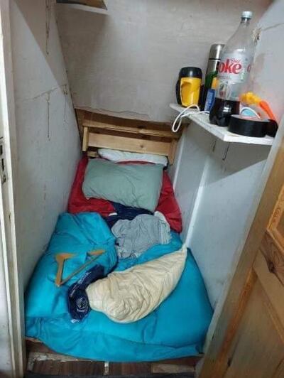 Seán Hogan found himself sleeping in a cupboard under the stairs in a friend’s house