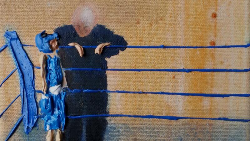 Detail of Jack’s First Contest, by Cork artist Sarah Walker