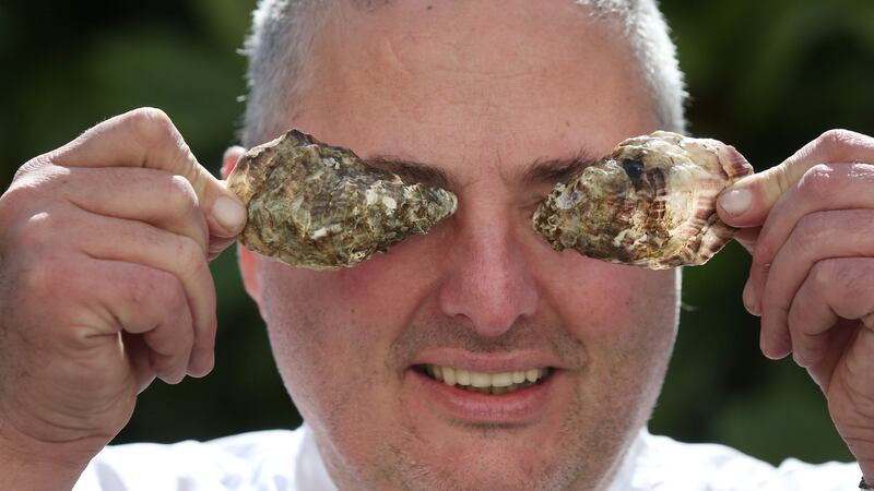 Richard Corrigan  will be joining the search for Ireland’s best young chef at next’s month’s Euro-Toques final. Photograph: Leon Farrell/Photocall Ireland