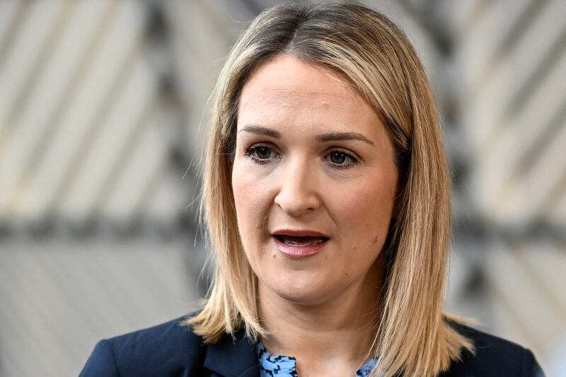 Foreign affairs minister Helen McEntee, pictured in February, and her counterparts in 14 other countries signed a letter condemning violence in Lebanon. Photograph: John Thys/AFP via Getty Images