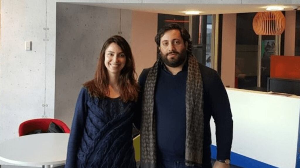 Antikytera co-founders Paula Guimaraes and Kristian Karazissis