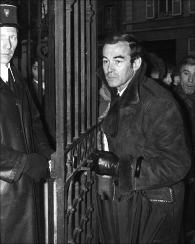 Robert Badinter, the lawyer of Patrick Henry, accused of kidnapping and murdering seven-year-old boy Philippe Bertrand in 1976. Photograph: AFP via Getty