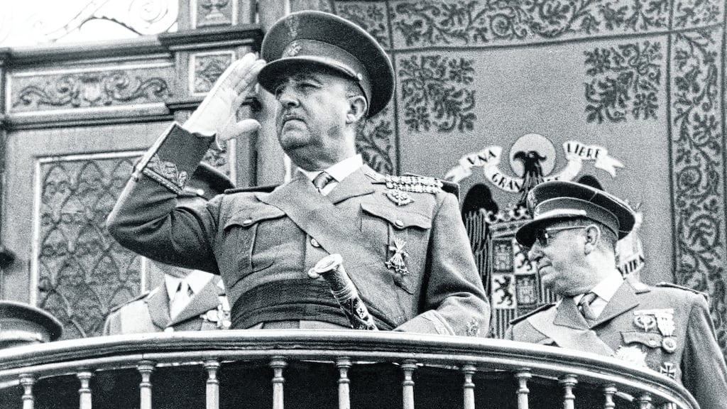 General Franco. It is an uncomfortable truth, all the more dangerous for being denied so often, that Franco’s authoritarian spirit still has a real presence in today’s Spain. Photograph: Getty Images