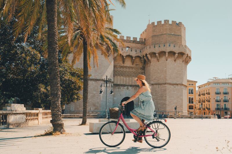 Torres de Serranos city gate, Valencia. Photograph: Getty