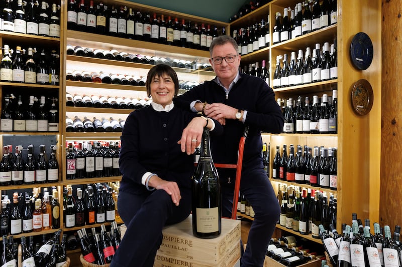 Françoise and Seán Gilley of Terroirs in Dublin 4. Photograph: Dan Dennison