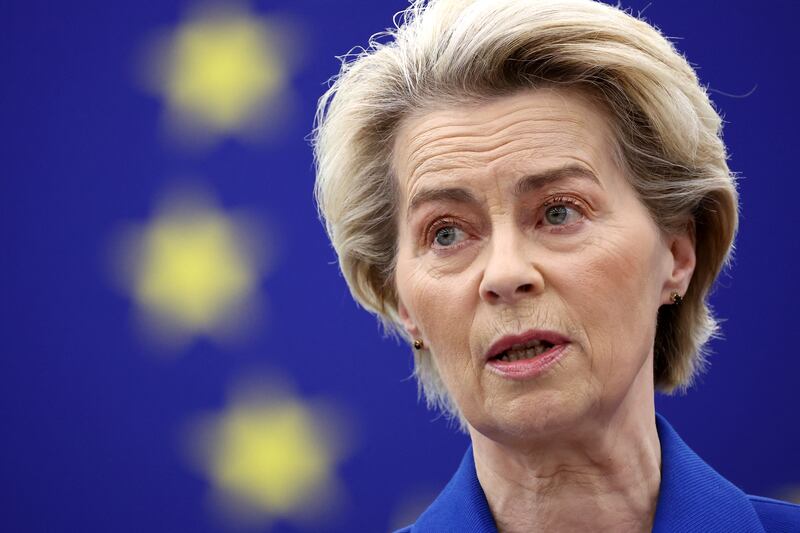 European Commission president Ursula von der Leyen. Photograph: Frederick Florin/AFP via Getty
