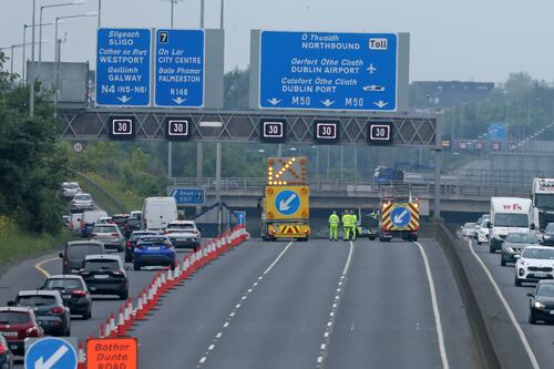 Motorcyclist killed in M50 crash named locally